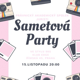 Sametová party 2016 Sametová party 2016